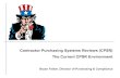 Contractor Purchasing Systems Reviews (CPSR) The Current ...5 CPSR – Who is Impacted Even if not on the CPSR radar all are subject to the regs in their contracts. READ YOUR CONTRACT!!