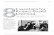 Essentials for Project-Based Learning - ASCDfiles.ascd.org/pdfs/onlinelearning/webinars/webinar-handout3-10-8-2012.pdfSecond, a meaningful project fulﬁlls an educational purpose.