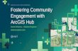 Fostering Community Engagement with ArcGIS Hub · Social Services Planning. ArcGIS Hub is an easy-to-configure cloud platform that organizes people, data, and engagement tools to