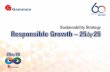 Sustainability Strategy Responsible Growth – 25by 25 · Gammon does not treat sustainability and business operations as separate. We are committed to operating a socially responsible