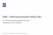 ISAB – Informationssystem Allianz Bau · 2019-03-14 · Paritätischer Verein Informationssystem Allianz Bau (ISAB) Die ISAB Card Kontroll-App «ISAB-SIAC» prüft ISAB Card. Ab