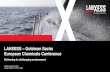 LANXESS – Goldman Sachs European Chemicals Conference · 2020-03-12 · South Africa EMEA, China Chrome Ore . Chrome Chemicals . Structure Business Unit Leather . South Africa .