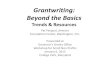 Grantwriting: Beyond the Basics - Maryland Beyond... · 2018-05-07 · Grantwriting: Beyond the Basics Trends & Resources Pat Pasqual, director Foundation Center, Washington, D.C.