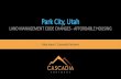 Park City, Utah - Amazon Web Services€¦ · Park City, Utah LAND MANAGEMENT CODE CHANGES - AFFORDABLE ... Transportation. Energy. Driven by Complete Community Values. Park City’s