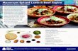 Moroccan-Spiced Lamb & Beef Tagine - Blue Apron · 2017-02-22 · Tagine may be one of the most iconic dishes in Moroccan cooking. This stew, traditionally made in a distinctive,