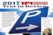 Year in Review - IPMI · Year in Review 2017 IS OVER, but the International Parking Institute (IPI) is just ramping up. As the largest association of parking, transportation, and