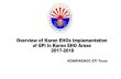 Overview of Karen EHOs Implementation of EPI in Karen EHO ... · Overview of Karen EHOs Implementation of EPI in Karen EHO Areas 2017-2018 KDHW/KEHOC EPI Team 1