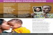 OPERATION SMILE STRATEGIC PROGRAMS Smile... · Operation Smile mobilizes thousands of credentialed medical volunteers to provide effective treatment programs around the world. For