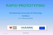 RAPID PROTOTYPING - 123seminarsonly.com · The term rapid prototyping (RP) refers to a class of technologies that can automatically construct physical models from Computer-Aided Design