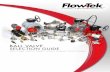 Ball ValVe Selection Guide - FloSource Inc · 6 | ValVe Selection Guide threaded ValVeS continued V-control characterized V-Port BallS Valves Series Sizes available 7000/8000 ¼”-12”