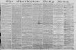 The Charleston daily news.(Charleston, S.C.) 1869-05-12.Monday, between a Spaniard and a Cuban. The difficulty grew oatofcriesof "Death to theSpaniards,"ottered daring therecentpro¬