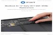 MacBook Air 13' Early 2017 SSD -NVMe Replacement · 2020-05-03 · MacBook Air 13" Early 2017 SSD -NVMe Replacement Upgrade the SSD the solid-state drive in your MacBook Air 13" Early
