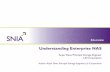 Understanding Enterprise NAS - SNIA · 2020-05-29 · Understanding Enterprise NAS . Anjan Dave, Principal Storage Engineer . LSI Corporation . Author: Anjan Dave, Principal Storage