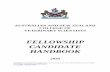 Fellowship Candidate Handbook - Microsoft...Welcome to the Fellowship Candidate Handbook You have chosen to undertake Fellowship training in a specific discipline within Veterinary