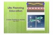 Career & Life Planning · 4 Career & Life Planning Self Understanding and Dl t Development Understand their interests, abilities and career inclinations Develop life planning skills