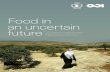 Food in an uncertain future - ReliefWeb · 2015-12-07 · 2 Food in an uncertain future Food in an uncertain future 3 The authors would like to thank Oscar Ekdahl and Carlo Scaramella