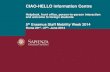 CIAO-HELLO information Centre - uniroma1.it · CIAO-HELLO Information Centre: • Ciao and Hello information centre is aimed at welcoming, helping, supporting and giving information