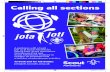 Calling all sections - jotajoti.scouts.org.uk · half a day JOTA/JOTI activities and half a day adventurous activities on site. Leaders are free. Additional overnight camping can