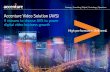 Accenture Video Solution｜アクセンチュア/media/accenture/next... · 2019-07-10 · cable video businesses A cloud-based, industrial open platform enabling digital video 1