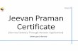 Version 3.0 Jeevan Praman Certificate - Mewar …...gसèटम पर Óनàन Software एव Hardware Install ह न च हए: व ड ऑपर ट ग सटम (XP/Window