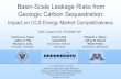 Basin-Scale Leakage Risks from Geologic Carbon Sequestration€¦ · Basin-Scale Leakage Risks from Geologic Carbon Sequestration: Impact on CCS Energy Market Competitiveness Catherine