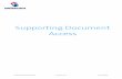 Supporting Document Access - Swisscom · Supporting Document Access 1 General This is a supporting document. It might deliver additional information to the Technisches Manual of the