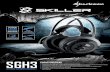 ds skiller sgh3 es 01es.sharkoon.com/Download/Gaming/HeadSter/SKILLER... · Tarjeta de sonido USB SB1 con ecualizador de hardware y software con efectos de sonido envolvente incluido