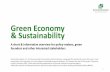Green Economy & Sustainability - Ecopreneur.eu · Green Economy & Sustainability A short & informative overview for policy-makers, green founders and other interested stakeholders