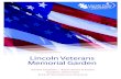 Lincoln Veterans Memorial Garden...3 Armed Forces Day • May 17 - No program. Flags displayed by Veterans volunteers. Memorial Day • May 26th - 8pm program. Flags displayed by Veterans