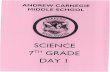 €¦ · 7th grade day 2 . andrew carnegie middle school science 7th grade day 3 . andrew carnegie middle school science 7th grade day 4 . andrew carnegie middle school /q//laoÝ§