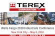 Wells Fargo 2018 Industrials Conference · Wells Fargo 2018 Industrials Conference New York City – May 8, 2018 . FOCUS • SIMPLIFY • EXECUTE TO WIN 2 Forward Looking Statements
