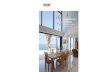 About Smart Expand your horizons · Slide-folding doors By choosing our sliding and slide-folding doors, you will be able to open your home to the outdoors, bringing a bright, open