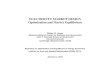 ELECTRICITY MARKET DESIGN Optimization and Market …ELECTRICITY MARKET Market Equilibrium The market equilibrium interpretation of the economic dispatch is an important component