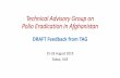 Technical Advisory Group on Polio Eradication in Afghanistanpolioeradication.org/wp-content/uploads/2016/07/... · 8/26/2019  · Technical Advisory Group on Polio Eradication in