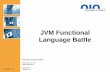 JVM Functional Language Battle - OIO-Die Java … › m › konf › vortraege › JUG-Hannover-JVM..."Funktional Programmieren" mit Java 8 • Lambdas: Funktionsliterale als First-Class-Citizens