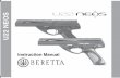U22 NEOS - Berettaberettasupport.com/neos/NeosManual.pdfThe U22 NEOS reﬂ ects a sleeker look and feel, guaranteed to appeal to a new generation of Beretta enthusiasts. The attention