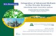 Integration of Advanced Biofuels in the Circular …4. Advanced biofuel based biorefineries – co-producing fuels and added-value biobased products (i.e. feed ingredients) will be