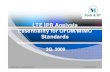 LTE IPR Analysis Essentiality for OFDM/MIMO Standardstechipm.com/alexdb/LTE_IPR_OFDMMIMO_2009_3Q.pdf · 1. LTE IPR Analysis for OFDM/MIMO Standards Total of 211 patents, issued and