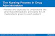 The Nursing Process in Drug Administration · Drug-Administration Procedures •Drug orders must be reviewed by the attending physician within specific time frames, at least every