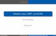 Adaptive lasso, MCP, and SCAD - MyWeb · 2019-02-26 · Adaptive lasso, MCP, and SCAD Patrick Breheny February 27 Patrick Breheny University of Iowa High-Dimensional Data Analysis