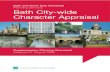 Bath and North East Somerset Planning Services Bath City-wide Character Appraisal · 2012-07-19 · 7 . Bath City-wide Character Appraisal . Contents. 1 Introduction 4 . 2 Designations
