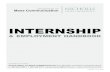 INTERNSHIP...internship report Students, as part of an internship experience, are required to submit an internship report along with their portfolio. This report and portfolio of work