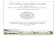 Ph.D. INFORMATION BROCHURE For autumn semester 2020-2 · INFORMATION BROCHURE For Admission to Ph.D. (Full Time & Part Time) Programme (Autumn Semester 2020-21) INDIAN INSTITUTE OF