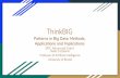 ThinkBIG - European Research Council · ThinkBIG: "Patterns in Big Data: Methods, Applications and Implications" Stated goals were: “Understanding, exploiting and managing the paradigm