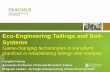 Eco-Engineering Tailings and Soil- Systems1 Eco-Engineering Tailings and Soil-Systems Game-changing technologies to transform practices in rehabilitating tailings and residues Longbin