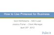 How to Use Pinterest for Business â€؛ pdf â€؛ Pinterest for   How to Use Pinterest for Business