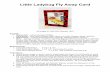 Ladybug Fly Away Card Loni - WordPress.com · • Stamp Sets – Little Ladybug (152384) • Card Stock – Real Red (102482); Basic Black (121045); Whisper White (100730) • Stamp