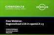 Free Webinar: Regionalized LCIA in openLCA 1 · 2018-02-26 · Free Webinar: Regionalized LCIA in openLCA 1.5 Cristina Rodríguez GreenDelta GmbH May 2016. Using GoToWebinar: Practical