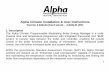 Alpha Climatic Installation & User Instructions · For Alpha E-Tec / Evoke – Hard Wired • Gain access to the boiler terminal block as described in the boiler installation and