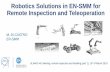 Robotics Solutions in EN-SMM for Remote Inspection and ... · M. Di Castro, Robotics Solutions in EN-SMM for Remote Inspection and Teleoperation, SLAWG #41, 13.3.2019 10 The only